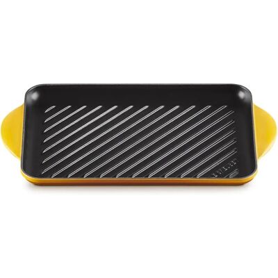 Le Creuset Nectar Parrilla de Hierro Fundido Rectangular 32cm - Parrilla Le Creuset Nectar Parrilla de Hierro Fundido Rectangular 32cm - Parrilla