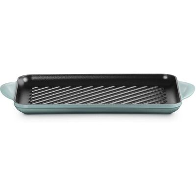 Le Creuset Signature Sea Salt Cast Iron 32cm Rectangular Grill Le Creuset Signature Sea Salt Cast Iron 32cm Rectangular Grill