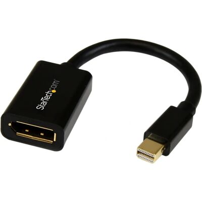 StarTech.com Mini DisplayPort zu DisplayPort Kabeladapter - 0,15m Schwarz StarTech.com Mini DisplayPort zu DisplayPort Kabeladapter - 0,15m Schwarz