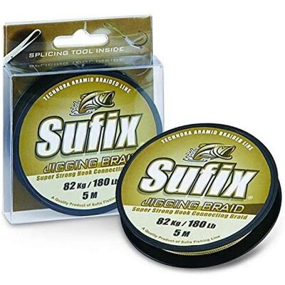 Sufix Jigging Braid Natural - Starke, Abriebfeste Angelschnur Sufix Jigging Braid Natural - Starke, Abriebfeste Angelschnur