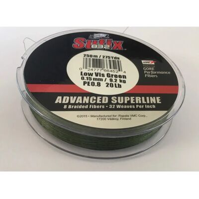 Línea de Pesca Trenzadas SUFIX 832 Advanced Superline 250 M Verde 0.150 mm Línea de Pesca Trenzadas SUFIX 832 Advanced Superline 250 M Verde 0.150 mm