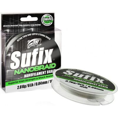 Sufix Nano Braid - 0.06mm, Camo, 100m - Fishing Line Sufix Nano Braid - 0.06mm, Camo, 100m - Fishing Line