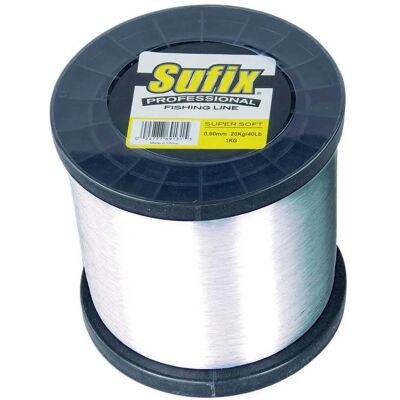 Sufix Gut Blanc 1kg Línea de Pesca Transparente - Caña de Pescar Sufix Gut Blanc 1kg Línea de Pesca Transparente - Caña de Pescar