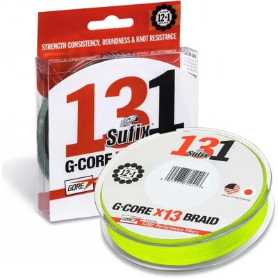 Sufix 131 Braid 150m Chartreux Neon - 0.235mm - 30lb - Fishing Line Sufix 131 Braid 150m Chartreux Neon - 0.235mm - 30lb - Fishing Line