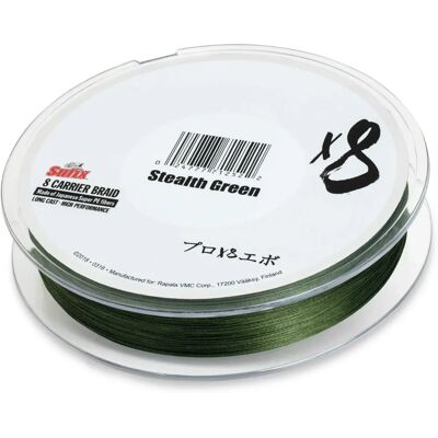 Sufix X8 Geflecht Stealth Grün 150m - Schnur Sufix X8 Geflecht Stealth Grün 150m - Schnur