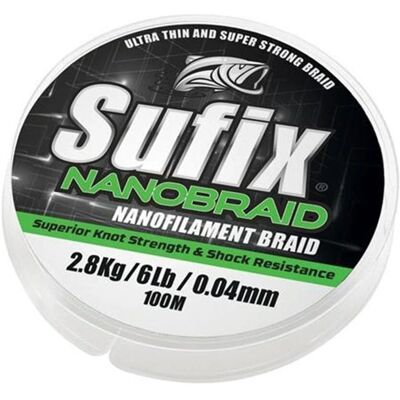 Sufix Sufix Nano Braid 100m - Pink - Fishing Line Sufix Sufix Nano Braid 100m - Pink - Fishing Line