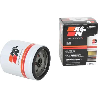 K&N Vit Olje Filter HP-1007 - Olje Filter K&N Vit Olje Filter HP-1007 - Olje Filter