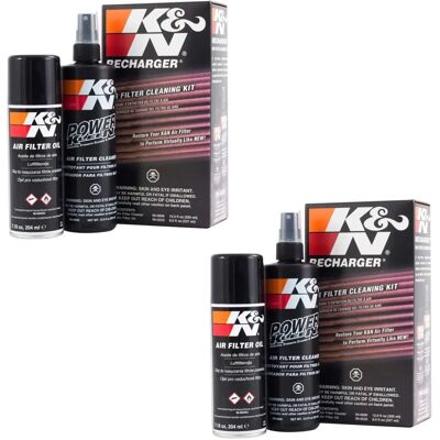 Kit Filtros de Ar Reutilizáveis K&N - Desempenho, Instalação fácil Kit Filtros de Ar Reutilizáveis K&N - Desempenho, Instalação fácil