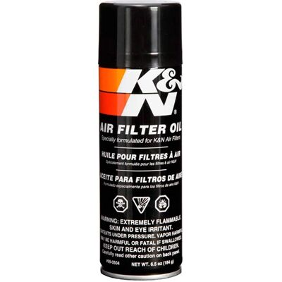 K&N Luchtfilterolie Kit - Verbeterde prestaties - Spuitbus K&N Luchtfilterolie Kit - Verbeterde prestaties - Spuitbus