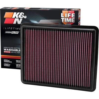 K&N Luftfilter 33-2448 Högpresterande, tvättbar ersättning K&N Luftfilter 33-2448 Högpresterande, tvättbar ersättning