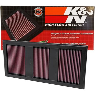 Filtr powietrza K&N 33-2985 - Wysoka wydajność, wielokrotnego użytku Filtr powietrza K&N 33-2985 - Wysoka wydajność, wielokrotnego użytku