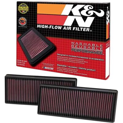 K&N 33-2474 Luftfilter - Högt prestanda, tvättbar, återanvändbar K&N 33-2474 Luftfilter - Högt prestanda, tvättbar, återanvändbar