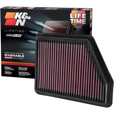 K&N 33-5045 - Luftfilter - Röd - Sportigt luftfilter K&N 33-5045 - Luftfilter - Röd - Sportigt luftfilter