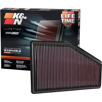 K&N 33-5049 Högpresterande, tvättbar luftfilter - Luftfilter K&N 33-5049 Högpresterande, tvättbar luftfilter - Luftfilter