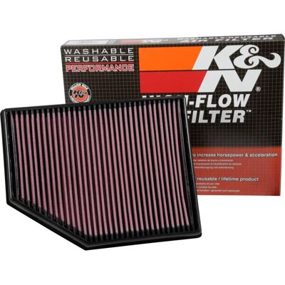 K&N 33-3055 Luftfilter för Volvo V40 - Hög prestanda K&N 33-3055 Luftfilter för Volvo V40 - Hög prestanda