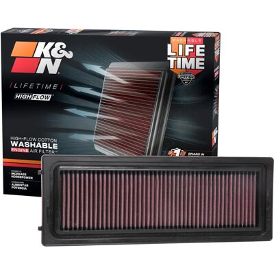 K&N Luftfilter - Rot - Alfa Giulia 2.0 & 2.2D - Luftfilter K&N Luftfilter - Rot - Alfa Giulia 2.0 & 2.2D - Luftfilter