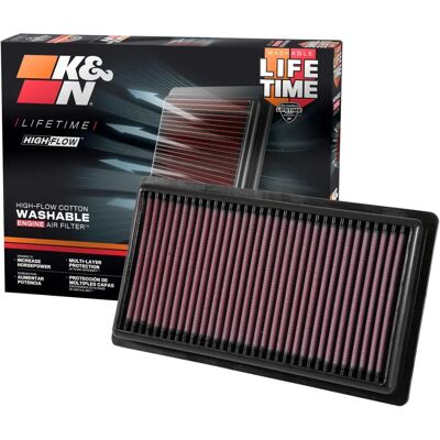 K&N Toyota Luftfilter - 33-3080 - Röd K&N Toyota Luftfilter - 33-3080 - Röd