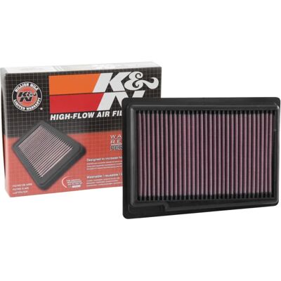 K&N 33-3087 Motorluftfilter - Högpresterande, Vattentåligt, Återanvändbart K&N 33-3087 Motorluftfilter - Högpresterande, Vattentåligt, Återanvändbart