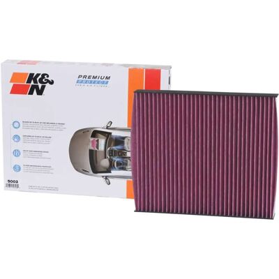 K&N Filters DVF5002 Aktivkullfilter - Kupéfiltar K&N Filters DVF5002 Aktivkullfilter - Kupéfiltar