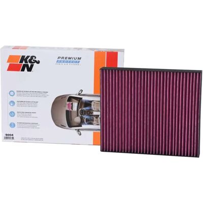 K&N Filters DVF5004 - Innenraumfilter - Aktivkohle - 240x35mm Quadrat K&N Filters DVF5004 - Innenraumfilter - Aktivkohle - 240x35mm Quadrat