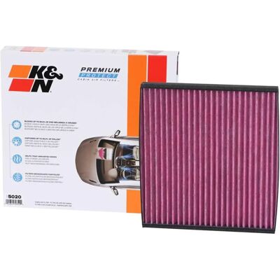 K&N Filters DVF5020 Aktivt kolstoffilter - Kupéfilter K&N Filters DVF5020 Aktivt kolstoffilter - Kupéfilter