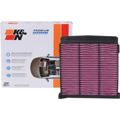 K&N Filters DVF5051 Aktiv-Kohle-Luftfilter - Innenraumfilter K&N Filters DVF5051 Aktiv-Kohle-Luftfilter - Innenraumfilter