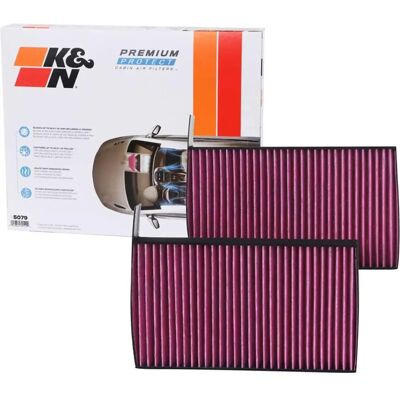 K&N Filters DVF5079 Aktivkohle-Luftfilter für Tesla Model 3, Model Y K&N Filters DVF5079 Aktivkohle-Luftfilter für Tesla Model 3, Model Y