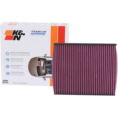 K&N Filters DVF5080 Aktivkohle-Luftfilter - Innenraumfilter für BMW K&N Filters DVF5080 Aktivkohle-Luftfilter - Innenraumfilter für BMW