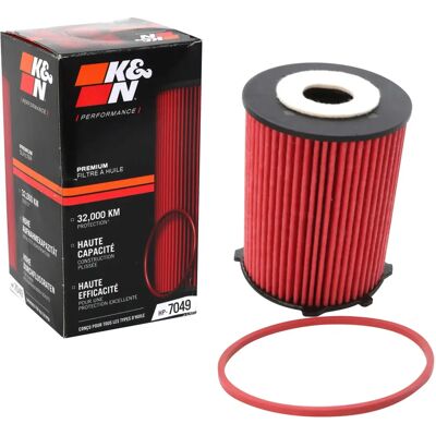 K&N HP-7049 Ölfilter - Hochleistungs-Kartuschenfilter für Peugeot, Citroën, Ford, Mini K&N HP-7049 Ölfilter - Hochleistungs-Kartuschenfilter für Peugeot, Citroën, Ford, Mini