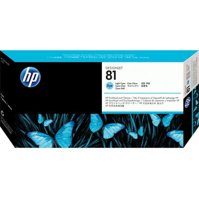 Tête d'impression HP 81 Cyan Clair - Tête d'Impression - Publicité Tête d'impression HP 81 Cyan Clair - Tête d'Impression - Publicité
