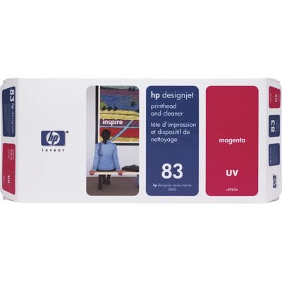 Tête d'impression magenta HP - Résistante aux UV - 13ml - Pour DesignJet 5000 Tête d'impression magenta HP - Résistante aux UV - 13ml - Pour DesignJet 5000
