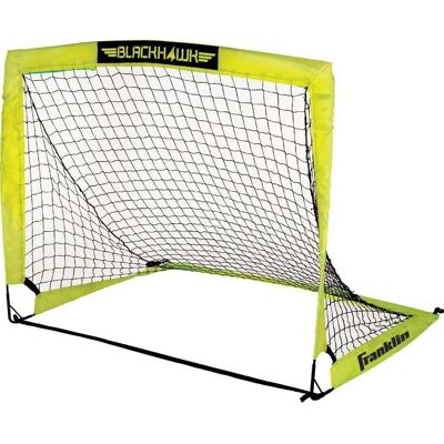 Franklin Blackhawk Kids Soccer Goal - Portable Pop-up Net - Indoor/Outdoor Franklin Blackhawk Kids Soccer Goal - Portable Pop-up Net - Indoor/Outdoor