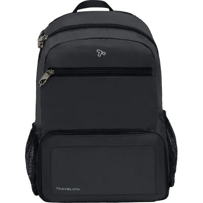 Travelon Rucksack mit RFID-Schutz - Schwarz Travelon Rucksack mit RFID-Schutz - Schwarz