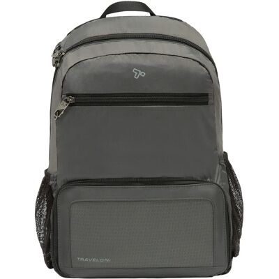 Travelon Anthracite Packable RFID Backpack - Backpack Travelon Anthracite Packable RFID Backpack - Backpack