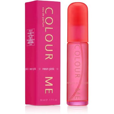 Milton Lloyd Neon Pink Parfum voor Vrouwen - 50ml Langdurige Geur Milton Lloyd Neon Pink Parfum voor Vrouwen - 50ml Langdurige Geur