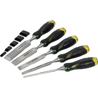 Roughneck 30-175 Professional Bevel Edge Chisel Set - 5 Piece Roughneck 30-175 Professional Bevel Edge Chisel Set - 5 Piece