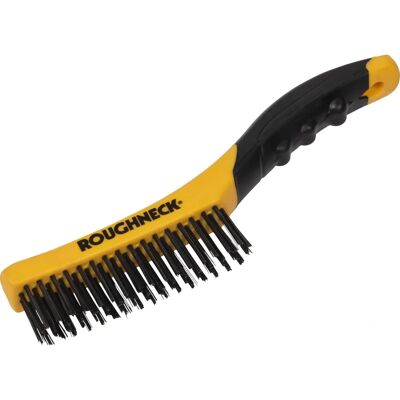 Roughneck Modelo 52-044 Escova de arame com pega macia - Escova de arame Roughneck Modelo 52-044 Escova de arame com pega macia - Escova de arame