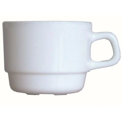 Set Tazze Arcoroc Restaurant Vetro Bianco 190 ml - Infusione Set Tazze Arcoroc Restaurant Vetro Bianco 190 ml - Infusione