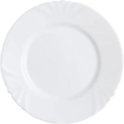 Assiette à Dessert Luminarc Cadix Blanc Verre - Assiette de Dessert - Publicité Assiette à Dessert Luminarc Cadix Blanc Verre - Assiette de Dessert - Publicité