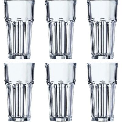 Vaso de bebidas Granity de Arcoroc ARC J2598 - 650 ml - Pack de 6 Vaso de bebidas Granity de Arcoroc ARC J2598 - 650 ml - Pack de 6