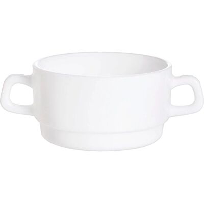 Bol à soupe blanc Arcoroc - 310 ml - 6 pièces - Publicité Bol à soupe blanc Arcoroc - 310 ml - 6 pièces - Publicité
