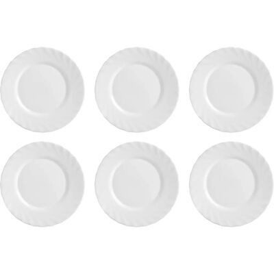 Luminarc Trianon 19,5cm Weiß Frühstücksteller Luminarc Trianon 19,5cm Weiß Frühstücksteller