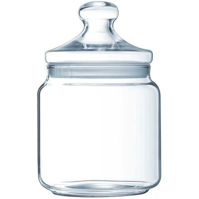 Pot de Rangement Luminarc Club - 0,75L - Verre Résistant - Publicité Pot de Rangement Luminarc Club - 0,75L - Verre Résistant - Publicité