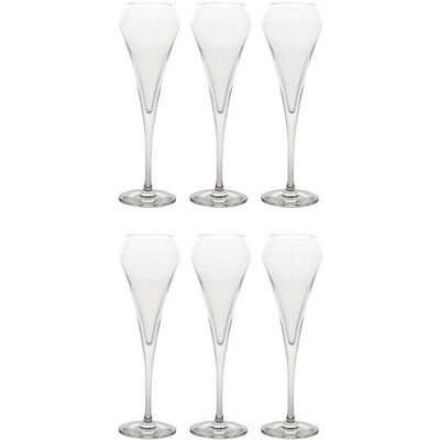Verres à Champagne Kwarx Chef & Sommelier - 6 pièces, 20cl - Publicité Verres à Champagne Kwarx Chef & Sommelier - 6 pièces, 20cl - Publicité