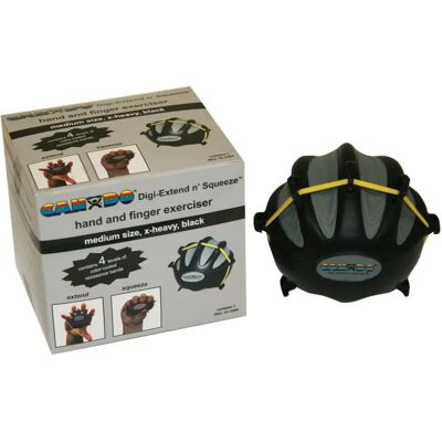 Cando Esercitazione mano - Digi-Extend n'Squeeze - Nero - Esercitazione mano Cando Esercitazione mano - Digi-Extend n'Squeeze - Nero - Esercitazione mano