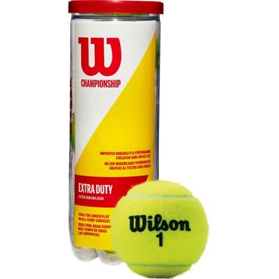 Wilson Extra Duty Pressureless Tennis Balls - 3 Pack Wilson Extra Duty Pressureless Tennis Balls - 3 Pack
