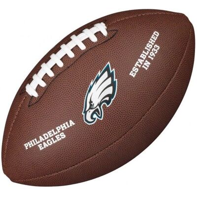Wilson Football Taille 9 Eagles - Licence NFL - Publicité Wilson Football Taille 9 Eagles - Licence NFL - Publicité