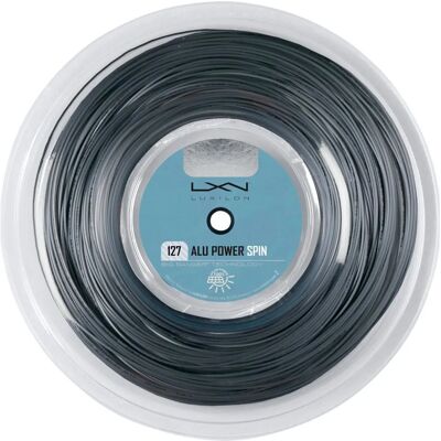 Luxilon Big Banger Alu Power Spin 127 - Cordaje de tenis - Gris - 1.27mm Luxilon Big Banger Alu Power Spin 127 - Cordaje de tenis - Gris - 1.27mm
