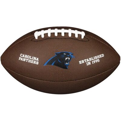 Ballon de football américain Wilson NFL Logo Équipe de Caroline du Nord - Taille 9 Ballon de football américain Wilson NFL Logo Équipe de Caroline du Nord - Taille 9