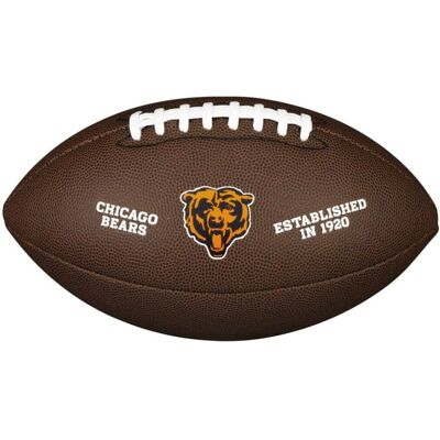 Wilson Football Officiel NFL Chicago Bears - Unisexe Marron Wilson Football Officiel NFL Chicago Bears - Unisexe Marron